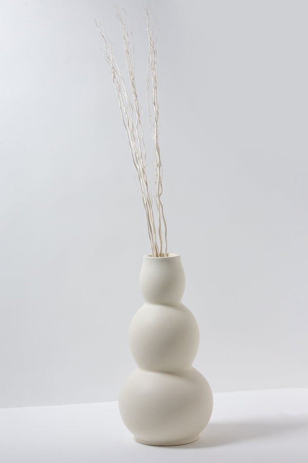 Flowing Sphere Fiber Vase