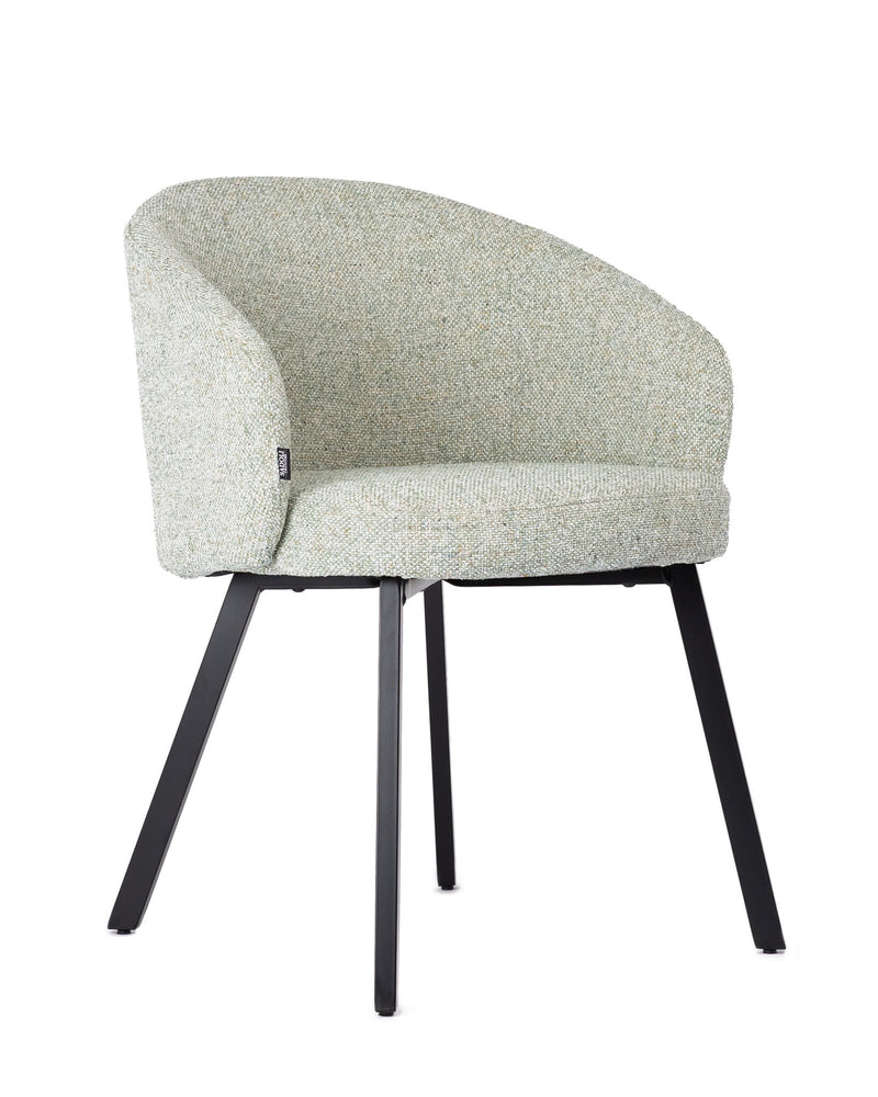 Dining Chair Mint Green - Black legs